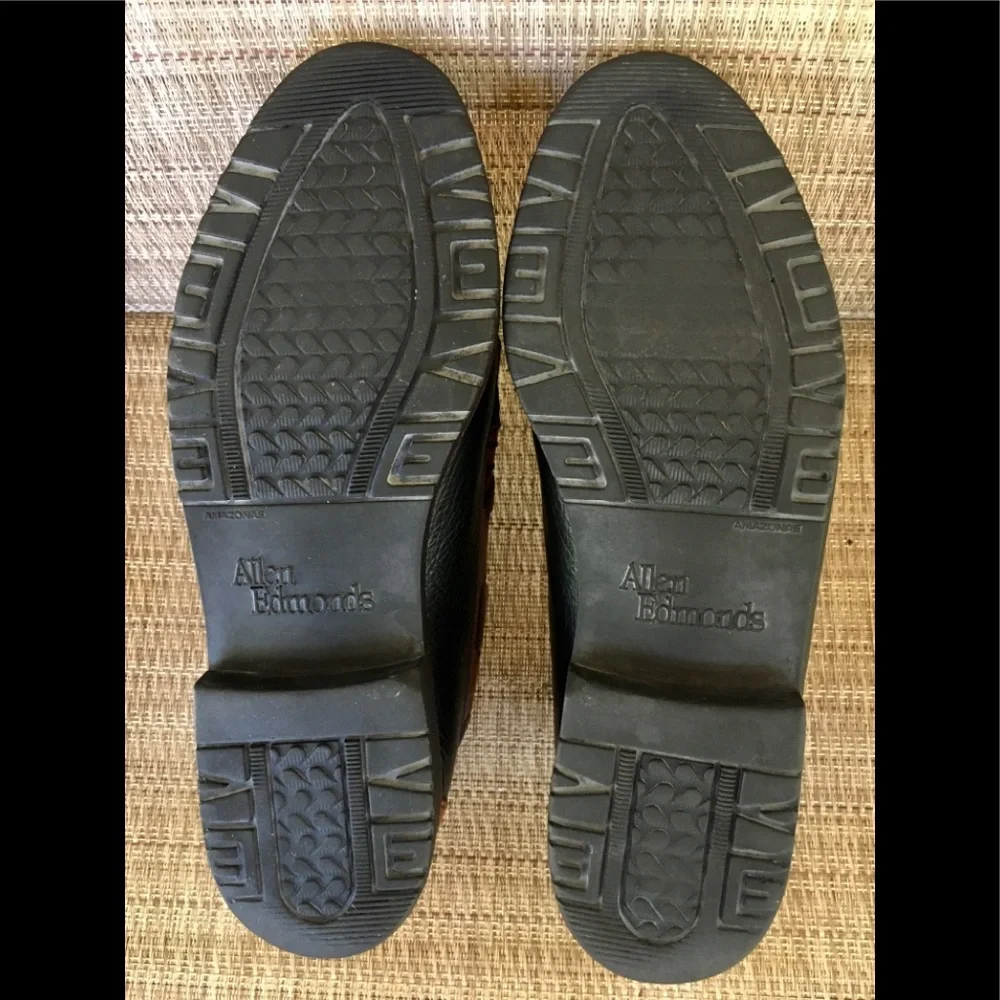 Allen Edmonds Black and Brown Tassel Loafers